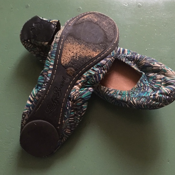 Lucky Brand Ballet Flats Size 7 1/2 - Picture 2 of 4